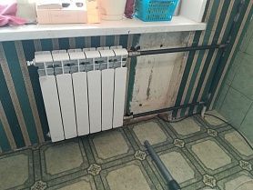 Установили батарею в Москве